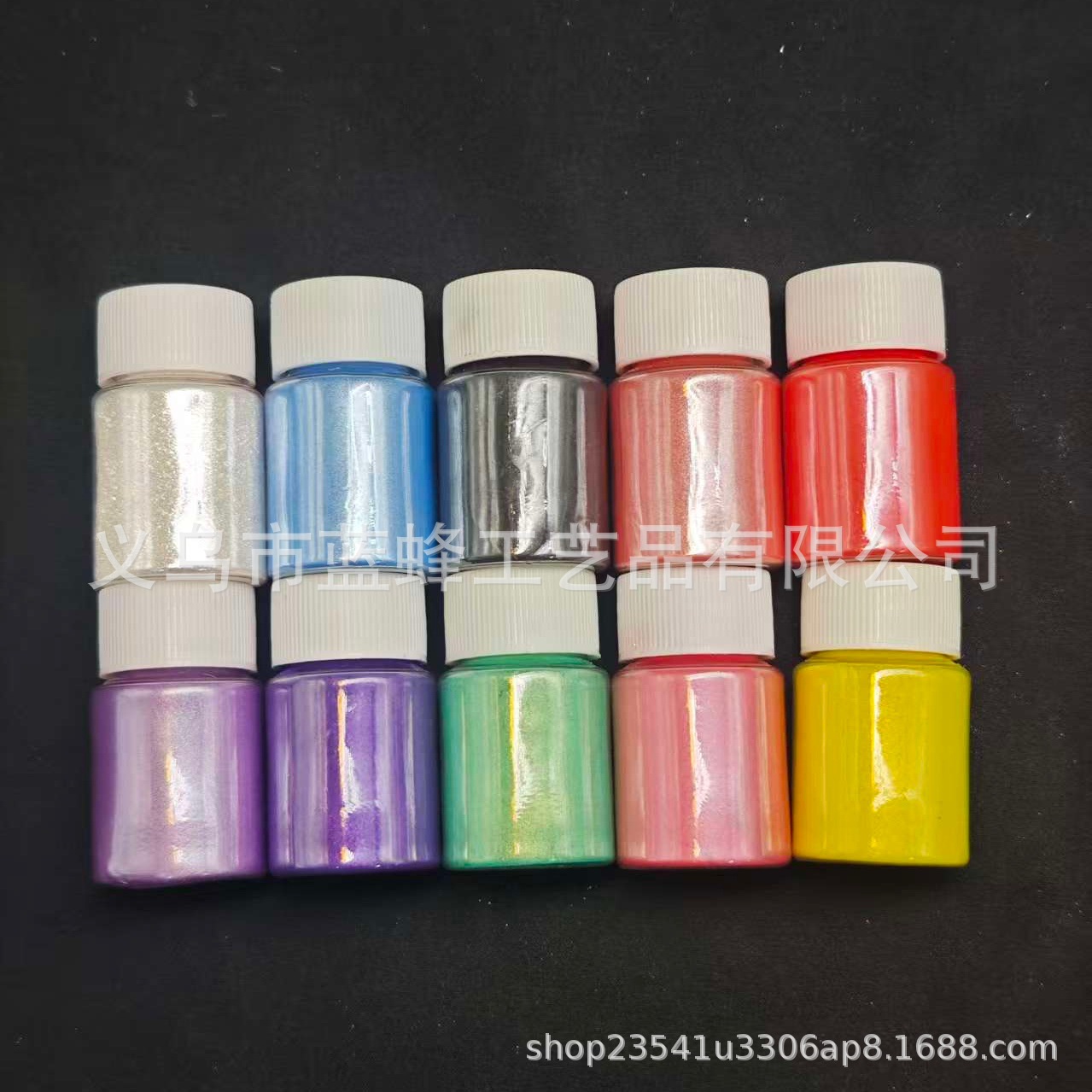 珠光粉云母粉水晶滴胶荧光粉人鱼姬史莱姆蜡烛美甲闪粉流沙油流麻