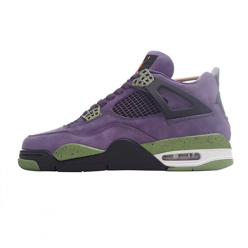 Putian cross-border AJ4 Zhonggang Jiao4 anti-deslizante, cómodo y versátil, zapatos de baloncesto deportivos transpirables para hombres y mujeres