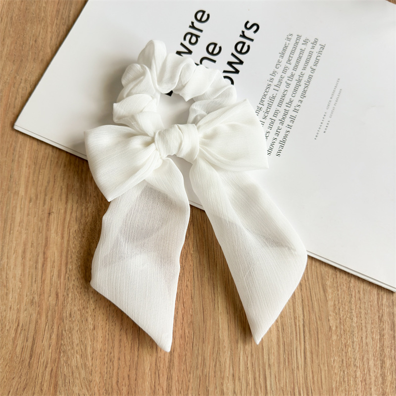 18g Weight Hair Tie Hair Accessories Type 1 Piece Quantity Casual, Holiday, Street Occasion Cloth Material Flower Pattern All Seasons Season Women's Gender Elegant, Sweet, Simple Style Style Elegant Sweet Simple Style Women's Flower Cloth Hair Tie 7