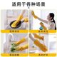 Yellow oxford household gloves rubber dishwashing gloves latex cleaning gloves wash clothes waterproof gloves wholesale
