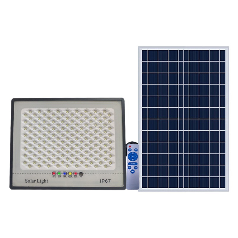 Luz solar estrellada Luz de inducción al aire libre Super brillante luz de inundación de alta potencia iluminación interior del hogar Luz de calle LED