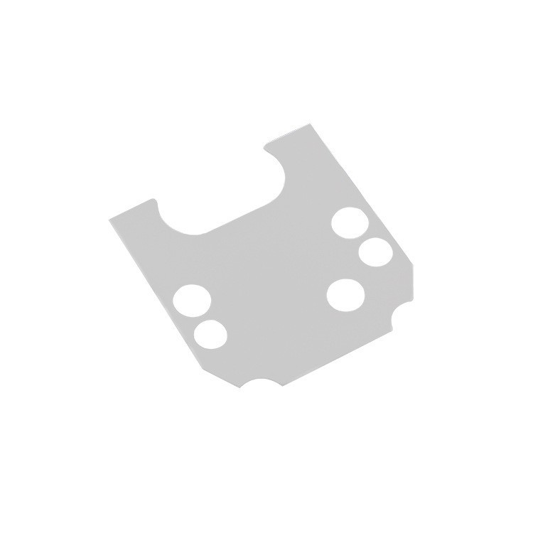 22*35*0.3灰色导热硅胶片套管麦拉片电池矽胶片机箱电源散热片led