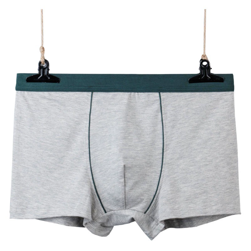 Мужское хлопковое нижнее белье больших размеров боксеры для толстых парней, дышащие 3D Бесшовные Сексуальные Молодежные хлопковые Красные Боксеры