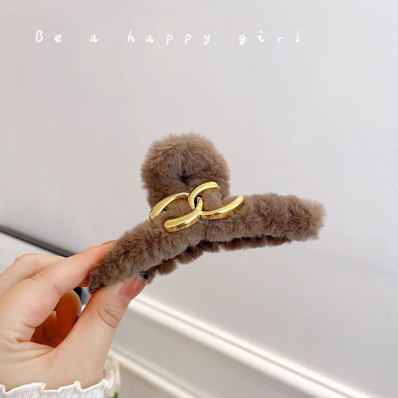 더블C라벨크로스 다크브라운-13cm