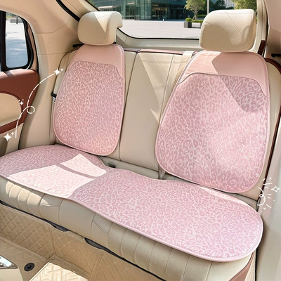 Seat cushion, seat cover — for All Seasons, Leopard Print