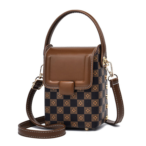 Manufacturer mobile phone bag 2024 new mini versatile vertical portable crossbody bag dropshipping