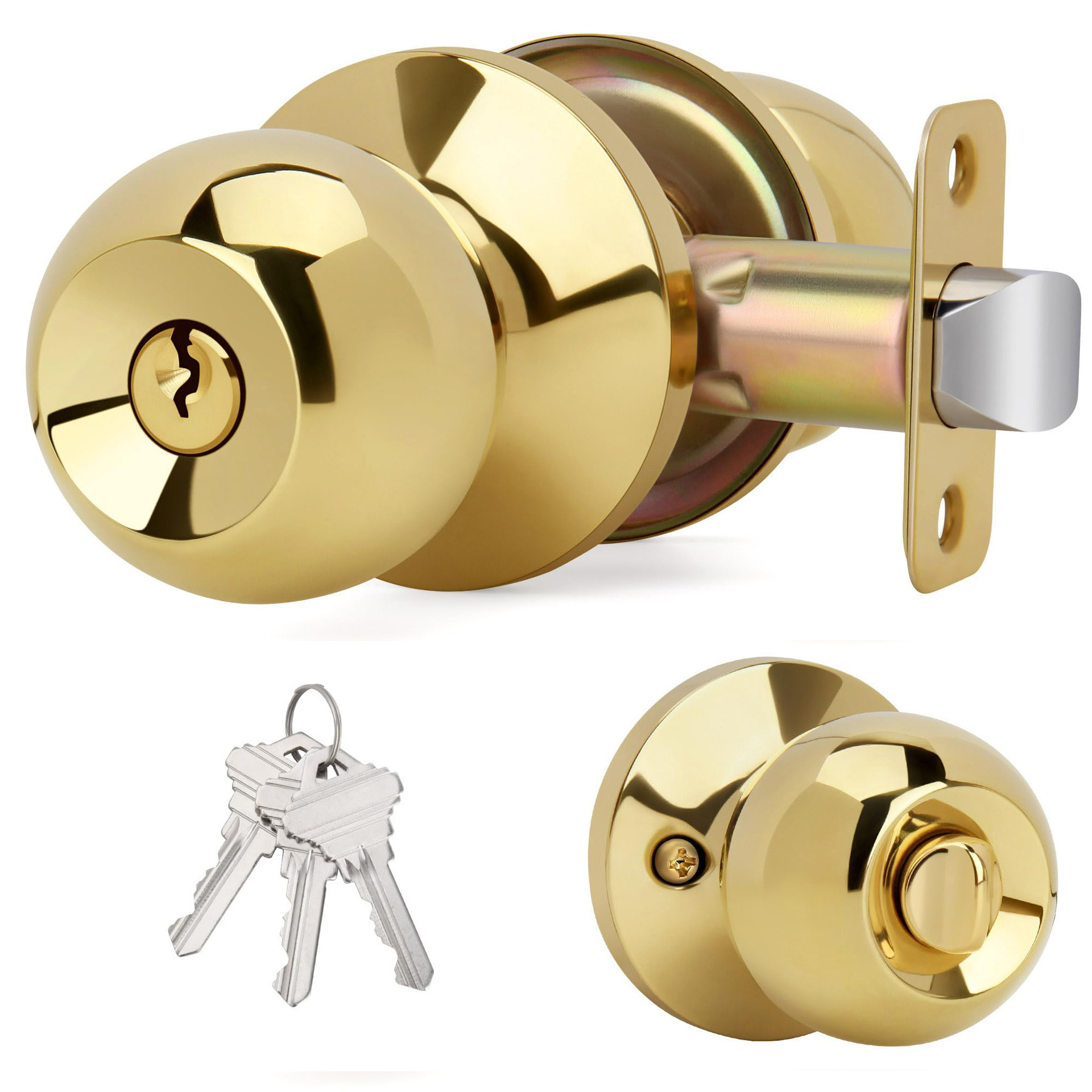 도어 키 기능 브라이트 골드 입구/입력 브라이트 황동