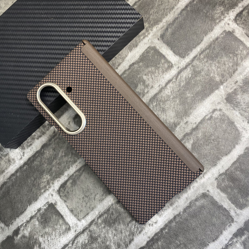 Samsung zfold7 中央軸携帯電話ケース ケブラー磁気 SAMSUNG fold7 アラミド繊維保護に適しています。|undefined