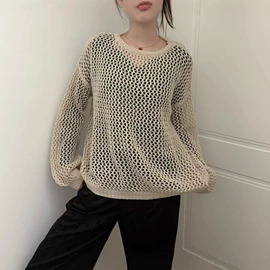 女式针织衫;女士家居服;毛衣