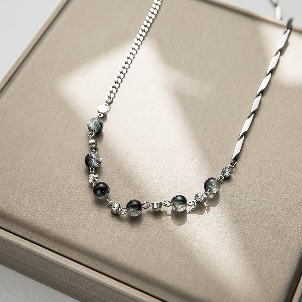 Fashion Geometric Titanium Steel Plating Necklace 1 Piece