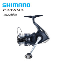 SHIMANO渔轮22款CATANA纺车轮淡水海钓路亚轮 斜口远投矶钓鱼线轮