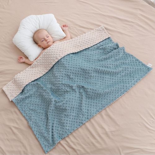 Spring and Autumn Soothing Beanie Blanket Newborn Baby Blanket Kindergarten Nap Air Conditioning Blanket Children's Small Quilt