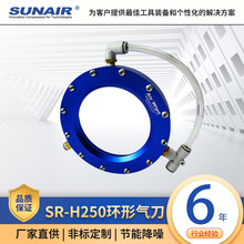 SR-H250环形气刀吹电缆钢管圆形环型气刀圆型环形状风刀冷却除尘