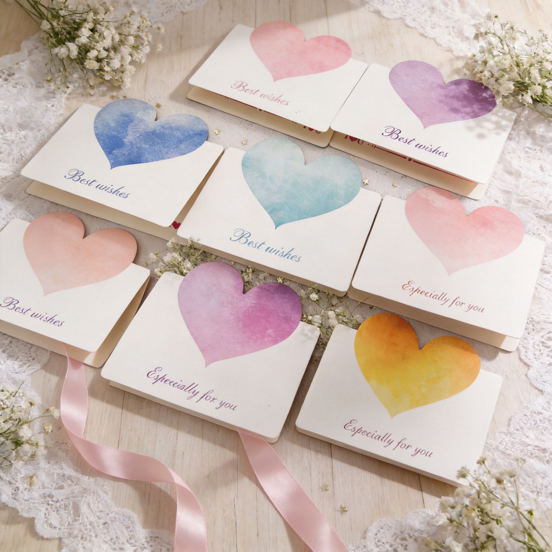 brand fresh postcard for St. Valentine's Day
