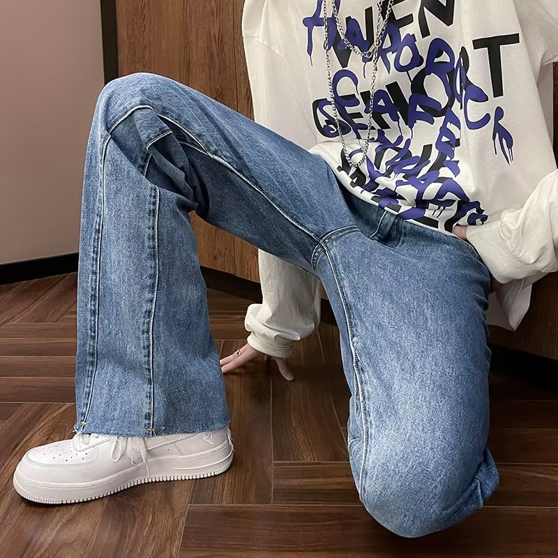 Denim Trousers Image 4