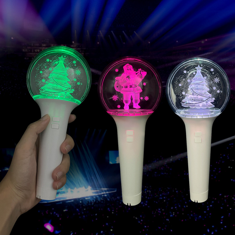 日本と韓国のコンサートサポートハンドランプアクリル発光ボールファンハンドランプLEDリモコン発光スティック工場直販|undefined
