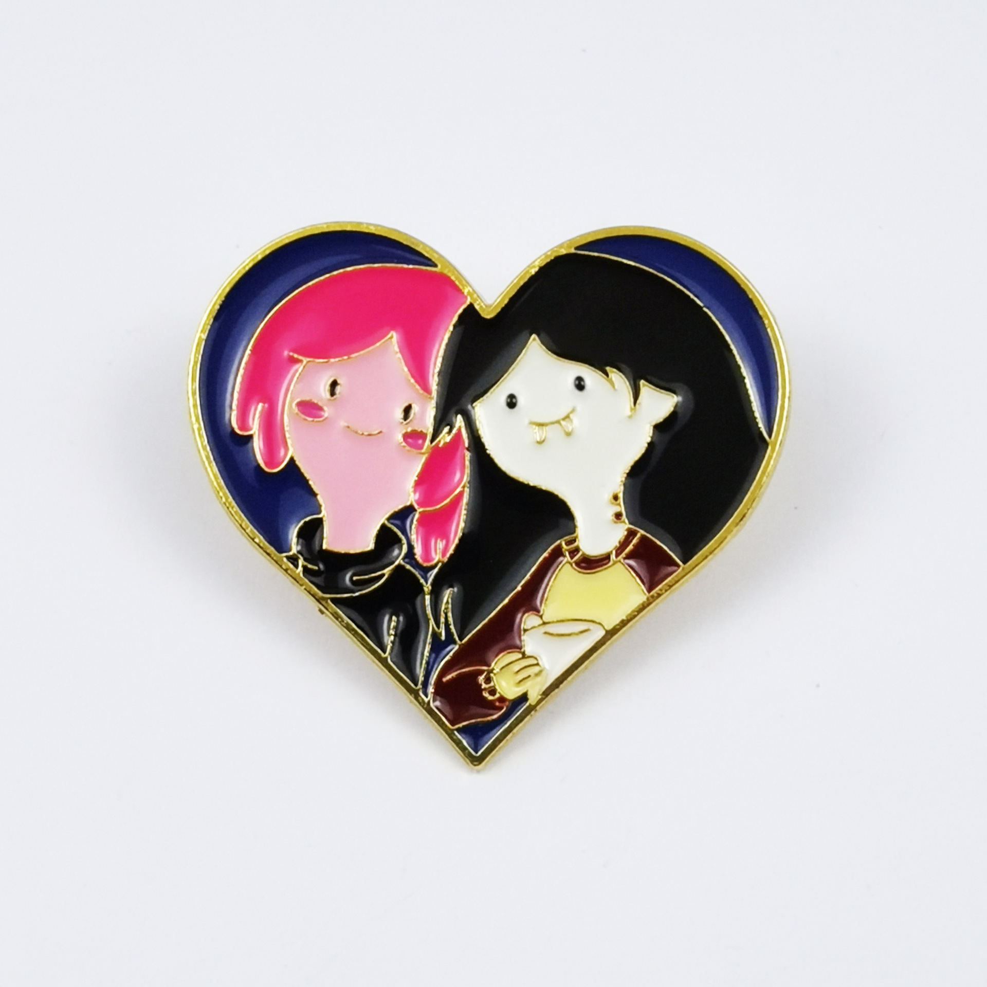 Broche de aleación con diseño de niña vampiro de dibujos animados, creativo, peculiar, en forma de serpiente, lindo y versátil, accesorio para bolsos, transfronterizo