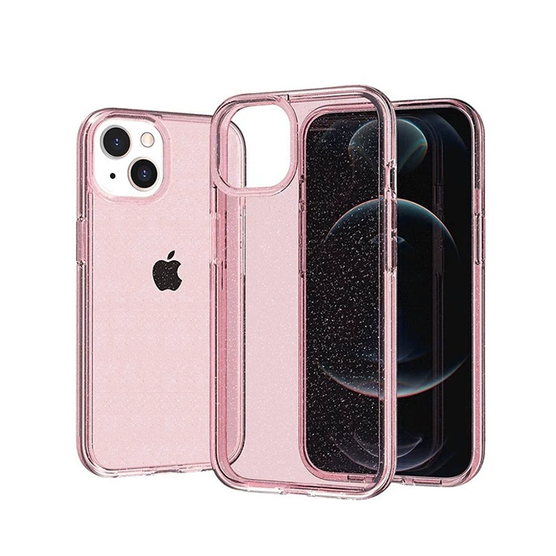 Совместимый прозрачный чехол для iPhone15 Pro, iPhone 13, мобильный телефон, защитный чехол, интернет-знаменитость, iphone, 14promax