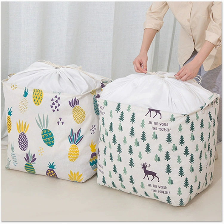 Duvet, storage basket, cloth, storage bag for home use