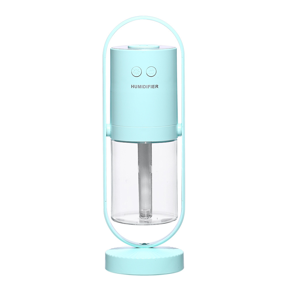 Mini humidificador USB silencioso, diseño portátil de escritorio, ideal para dormitorio o uso estudiantil