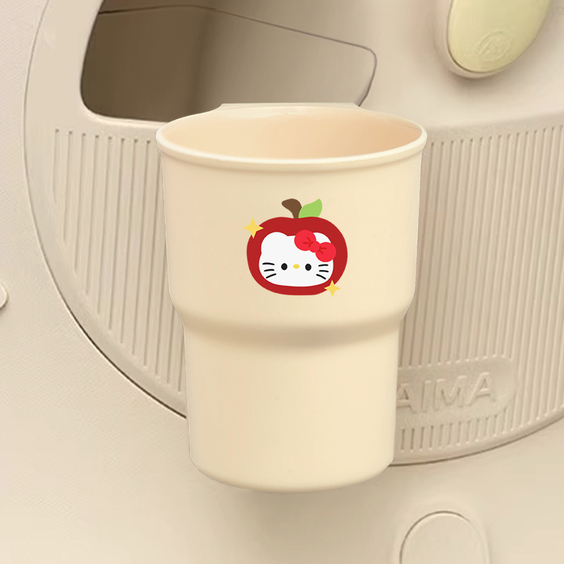 卡通可爱电动车水杯架车载水杯架放水奶茶咖啡杯托电瓶车置物神器|undefined