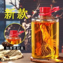 泡酒玻璃瓶高档专用酒瓶酒坛泡酒罐人参瓶密封药酒瓶家用酿酒酒桶