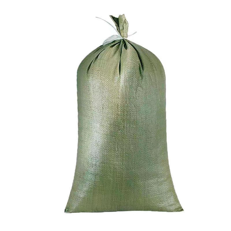 Bolsa de piel de serpiente genuina engrosada gran bolsa de fibra ppt especial bolsa de arena de control de inundaciones duradera bolsa de plástico tejida