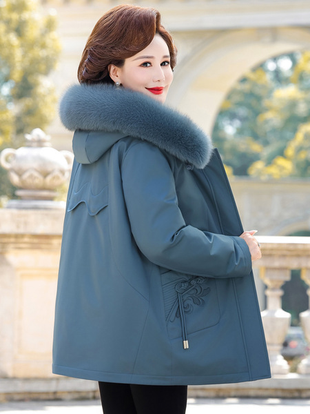 Removable down jacket