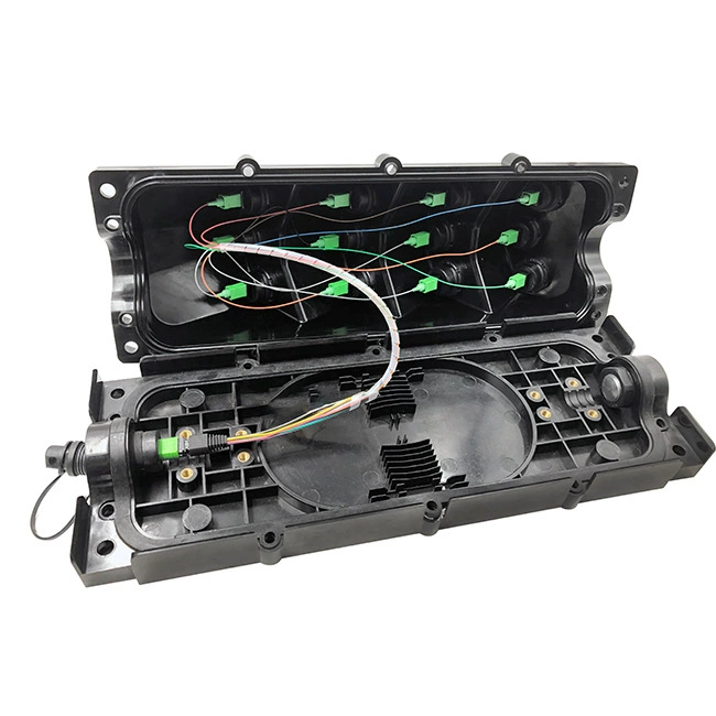 Распределительная коробка Kexint с полностью закрытой конструкцией для оптоволокна, настенная коробка с 12/8 разъемами, поддерживает подключения MTP, MPO, OM3.