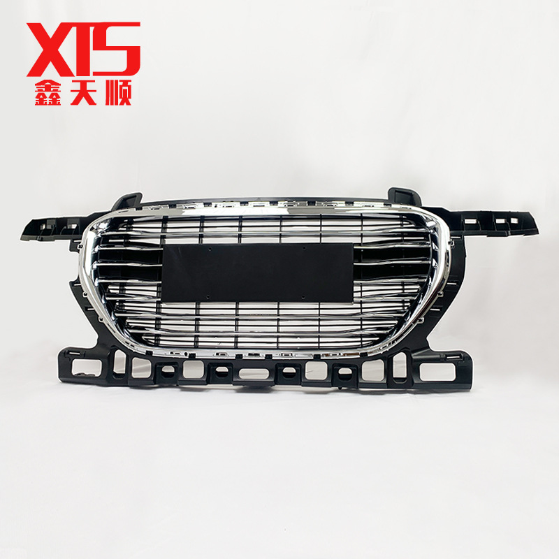 Suitable for Peugeot 308 (2012-2015) Grille Assembly, Grille Trim, Anti-Stone Impact Grille, Electroplated 1607765980