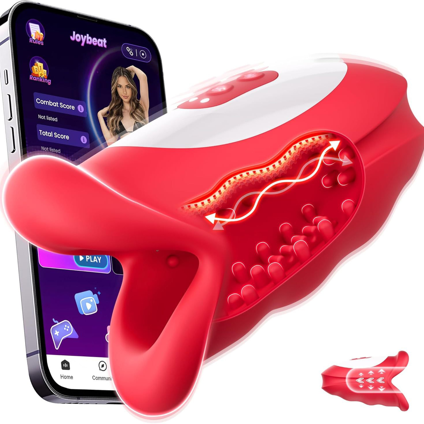 App-controlled Male Masturbation Cup With Vibration Trainer_voghion.com