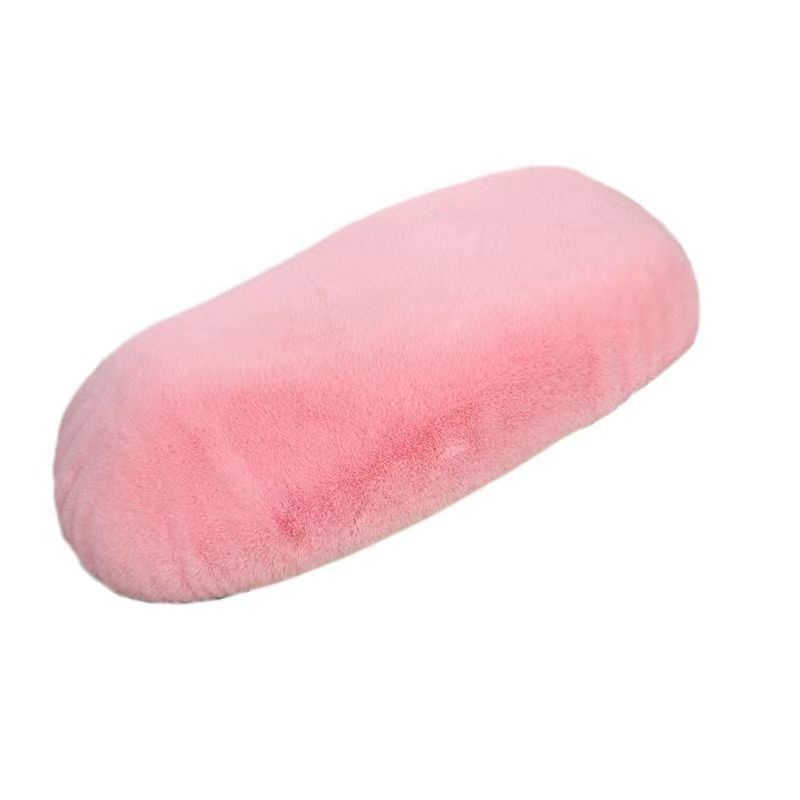 Winter plush thickened electric scooter and motorcycle seat cushion cover, warm universal seat cover for electric bikes and scooters