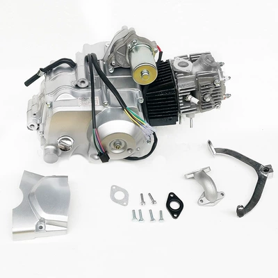 110Cc 125Cc ATV Go-Kart üçün Benzin Mühərriki, Elektrik Start, Avtomatik Mufta