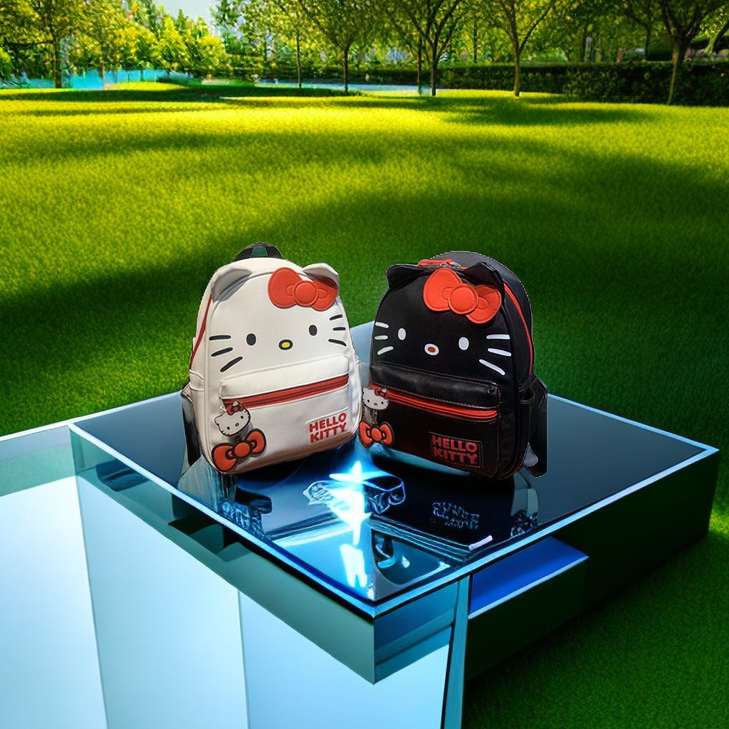 Hellokitty可爱学生书包凯蒂猫卡通双肩包轻便百搭潮流女生背包潮-阿里巴巴