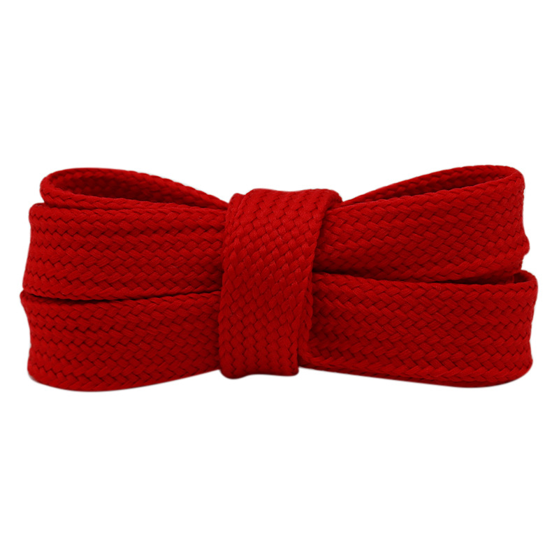 Coolo oro poliéster color sólido plana grasa zapatos ancho de banda 1,8 cm pantalones cuerda elástica banda suéter sombrero cuerda con accesorios