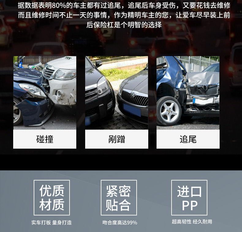 Suitable For Byd BYDF3 Front and Rear Bumper F3 Front and Rear Guard F3 Front and Rear Large Surround with Various Color Paint