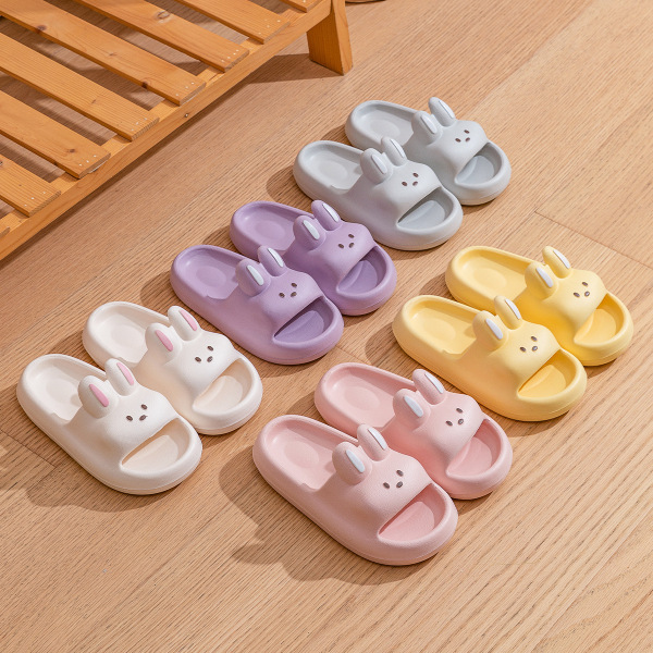 Cartoon cute non-slip children's summer mule for bathroom