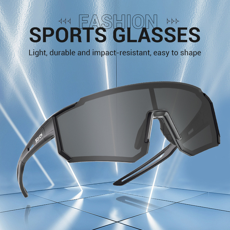 Gafas de Ciclismo Deportivo de PC, A Prueba de Viento, para Ciclismo y Deportes al Aire Libre