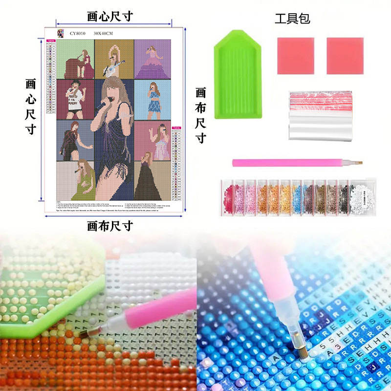 Pintura de diamantes 5D personalizada del fabricante, hecha a mano, para decoración del hogar, venta al por mayor para arte de pared de sala de estar.