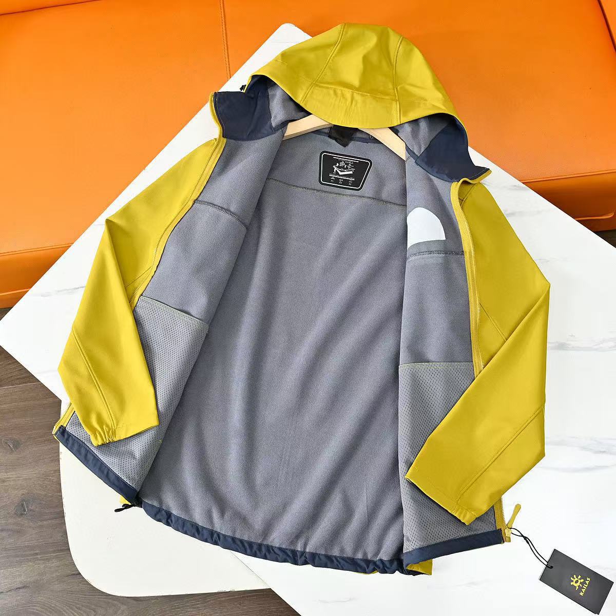 Veste à capuche softshell kailas unisexe mode outdoor casual_voghion.com