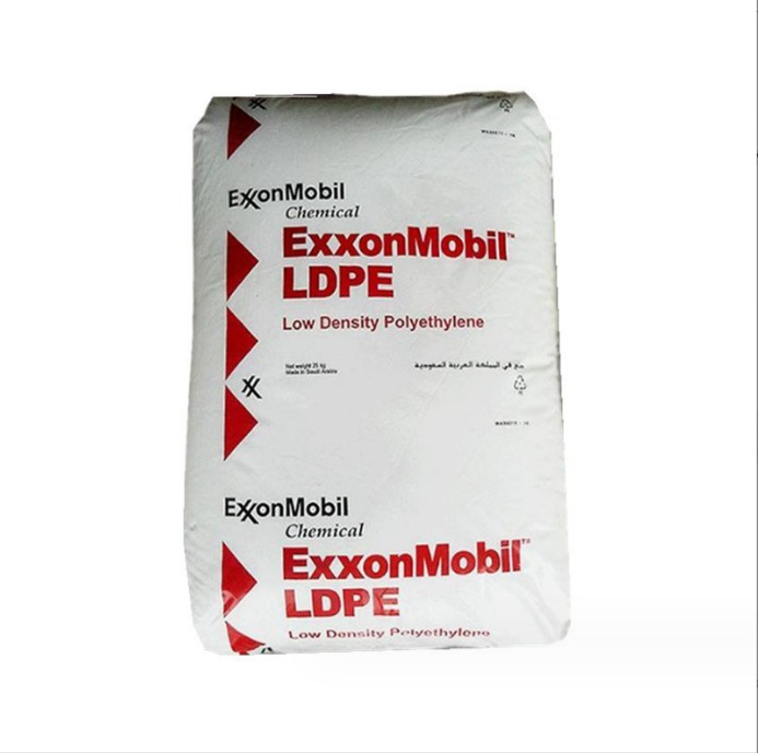 埃克森LD100AC 含开口剂吹塑LDPE 光学透明pe包装袋挤出薄膜塑料