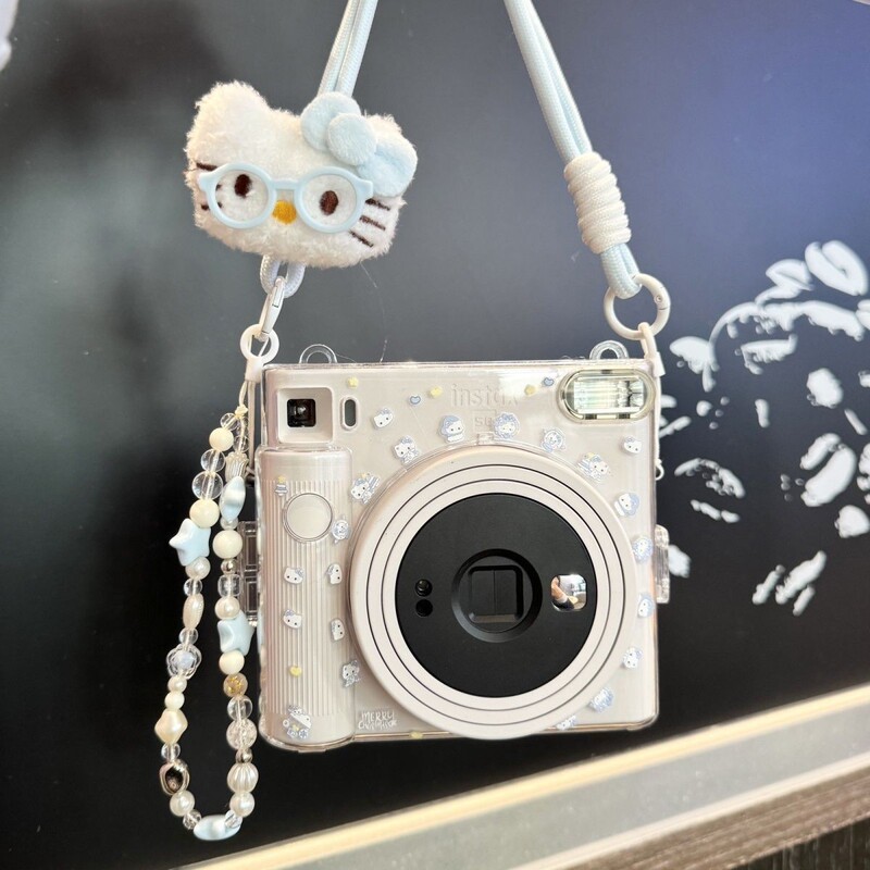 Polaroid Sq1 Special Transparent Shell Protective Case Sq1 Protective Case Cute Camera Bag Crossbody Strap Strong and Durable for Women
