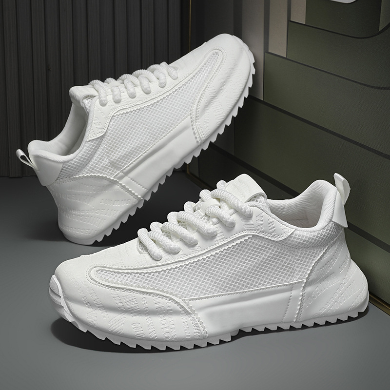 TikTok, сетчатая высокая модная универсальная дышащая комфортная обувь на платформе, популярно в интернете