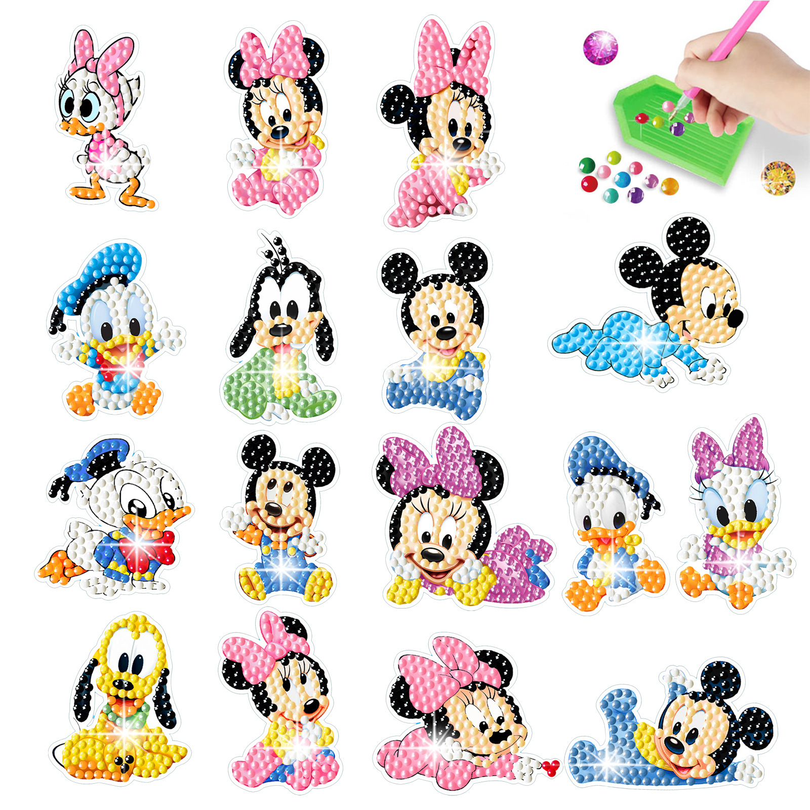 미키 16 스티커【BT105】