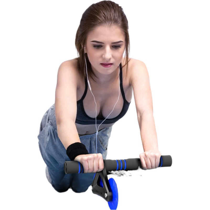 Rebote automático rueda abdominal músculo abdominal principiante abdominal equipo de fitness casa vientre femenino reducir la rueda del tanque Masculino