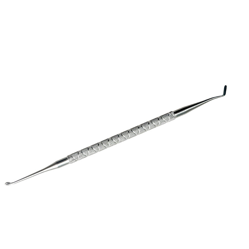 Herramienta de plástico de resina dental, herramienta de recorte de cabeza de espuma de chapa estética de porcelana de hielo, herramienta de plástico perezoso, cabeza grande y pequeña