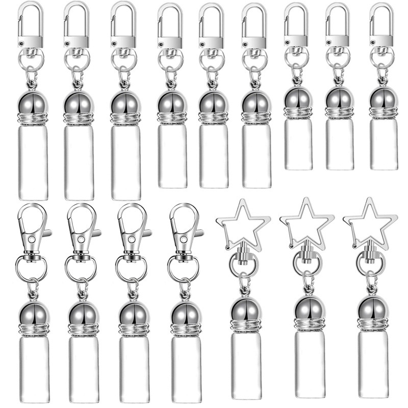 Wholesale Glass Vial Keychain Wishing Bottle Drift Bottle Keychain Car Decoration Keychain Bag Small Pendant Wholesale Glass Vial Keychain Wishing Bottle Drift Bottle Keychain Car Decoration Keychain Bag Small Pendant