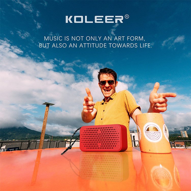Koleer s25 bluetoothスピーカー新型屋外携帯カードサブウーファラジオ携帯電話無線bluetoothオーディオ|undefined