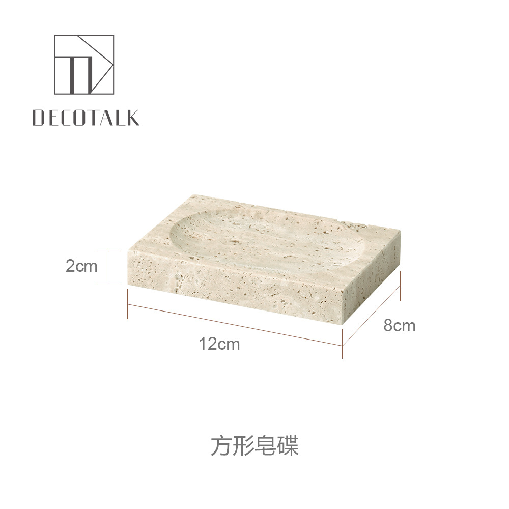 Huangdong Stone Baño de baño de cinco piezas conjunto de lavado conjunto de inodoro de mármol bandeja modelo decoración de la habitación "Viento silencioso"