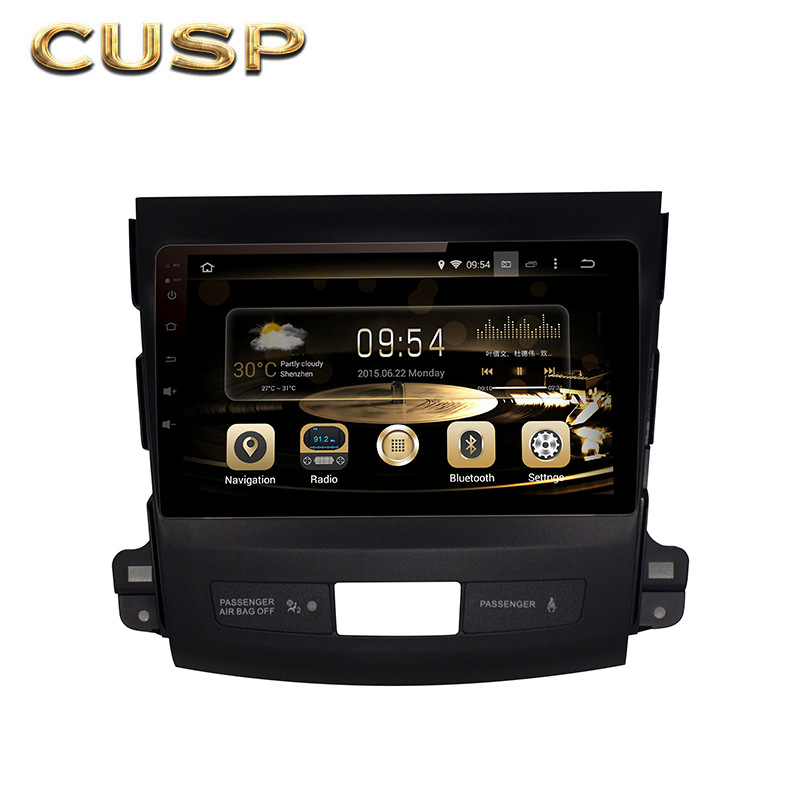 Car Android Smart Navigation Screen for Mitsubishi Outlander 2007-2013